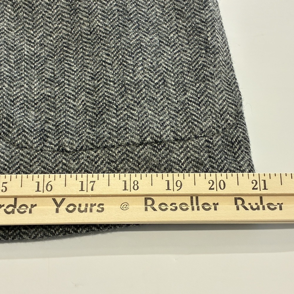 J.Crew Ludlow Moon Herringbone Tweed Wool Blazer 38R Gray Sport Coat Preppy - Picture 13 of 16